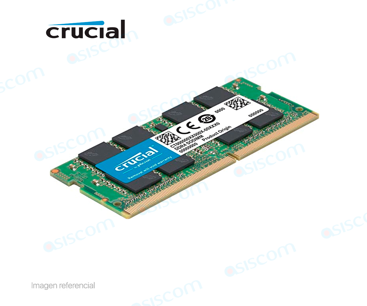 MEMORIA RAM CRUCIAL DDR4 16GB/3200 ( CT16G4SFRA32A ) SODIMM